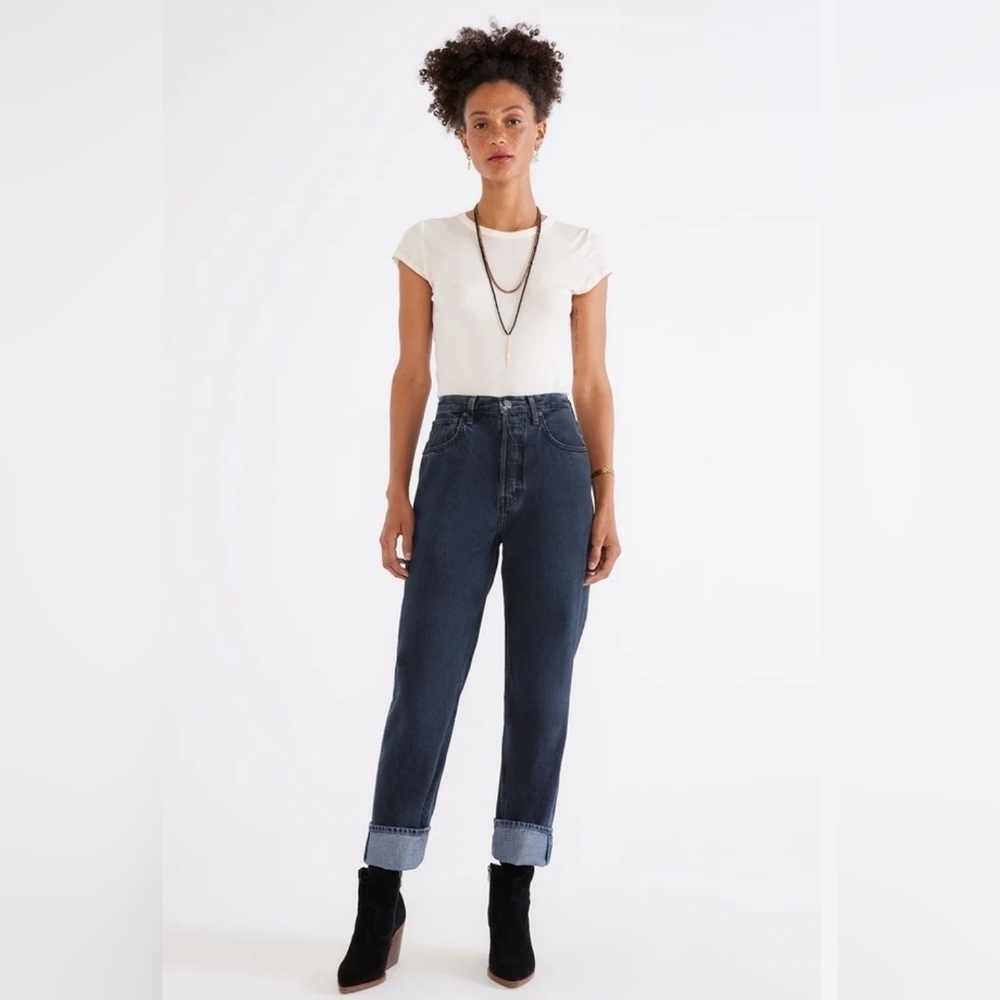 Etica Bryce Pinch Waist Boyfriend size 26